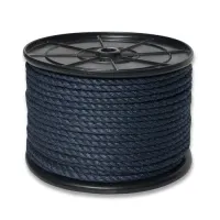 Канат джутовый ДТ тросовой свивки d. 14 мм синий на кат. 300 мм