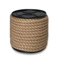 Веревка джутовая Д кр.3-прядн.d. 20 мм на кат.  300 мм (40 м)