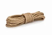 Канат джутовый ДТ тросовой свивки d. 18 мм в отрезках по 15 м