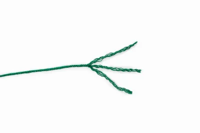 Нитка ХБ 50 текс х 15 зеленая по 120 м